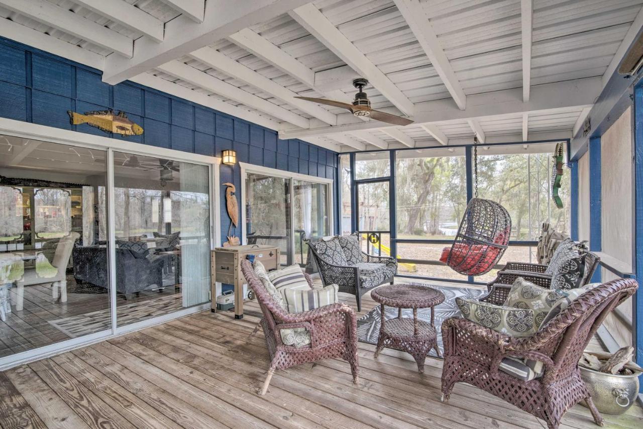 Unplugged Withlacoochee Riverfront Retreat! Bushnell Eksteriør billede