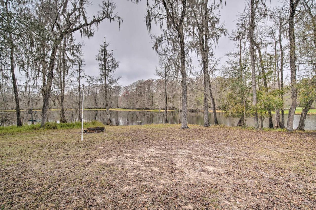 Unplugged Withlacoochee Riverfront Retreat! Bushnell Eksteriør billede